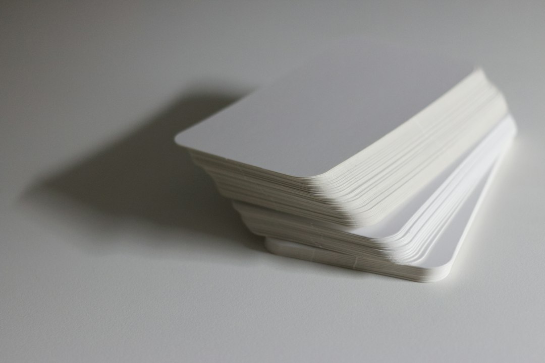 trading card sleeves closeup
