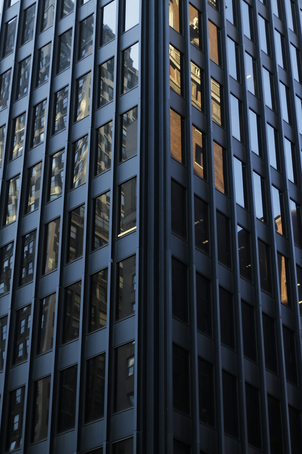 a building with many windows