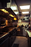 a kitchen with stainless steel appliances