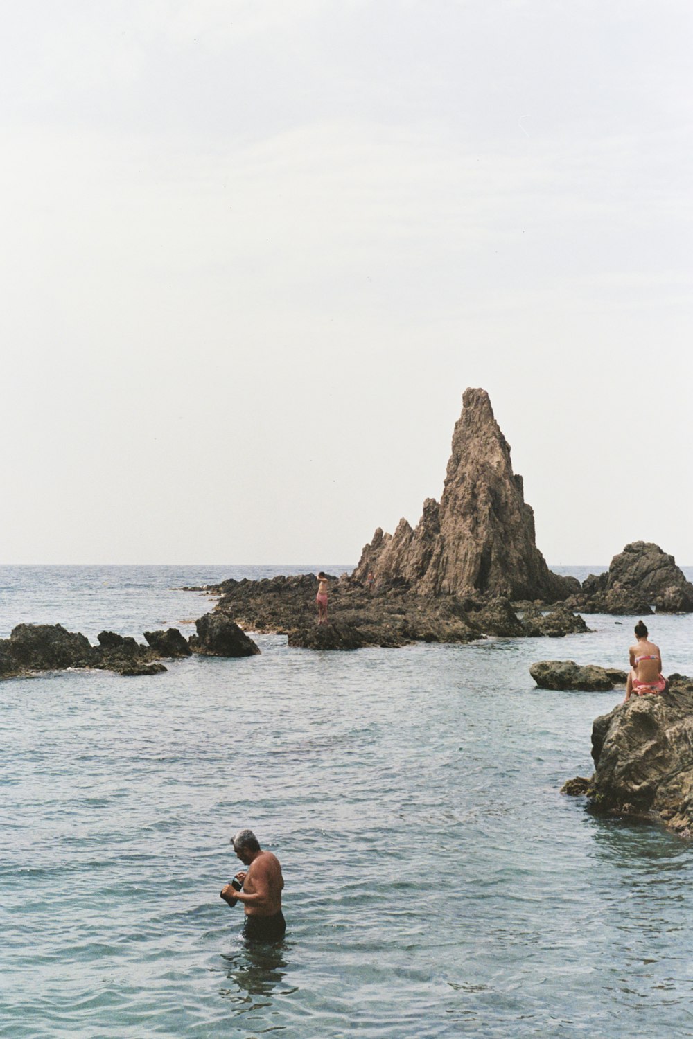 personnes dans l’eau