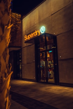 a building with a sign on the front