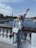 A happy traveler enjoying a guided tour in France.