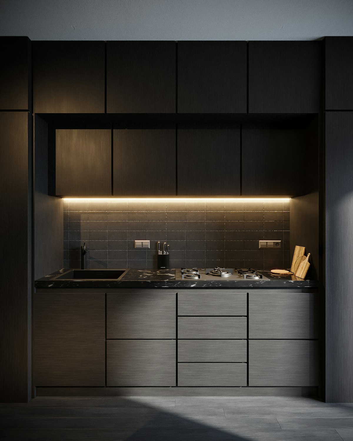 Bespoke cabinetry in a home