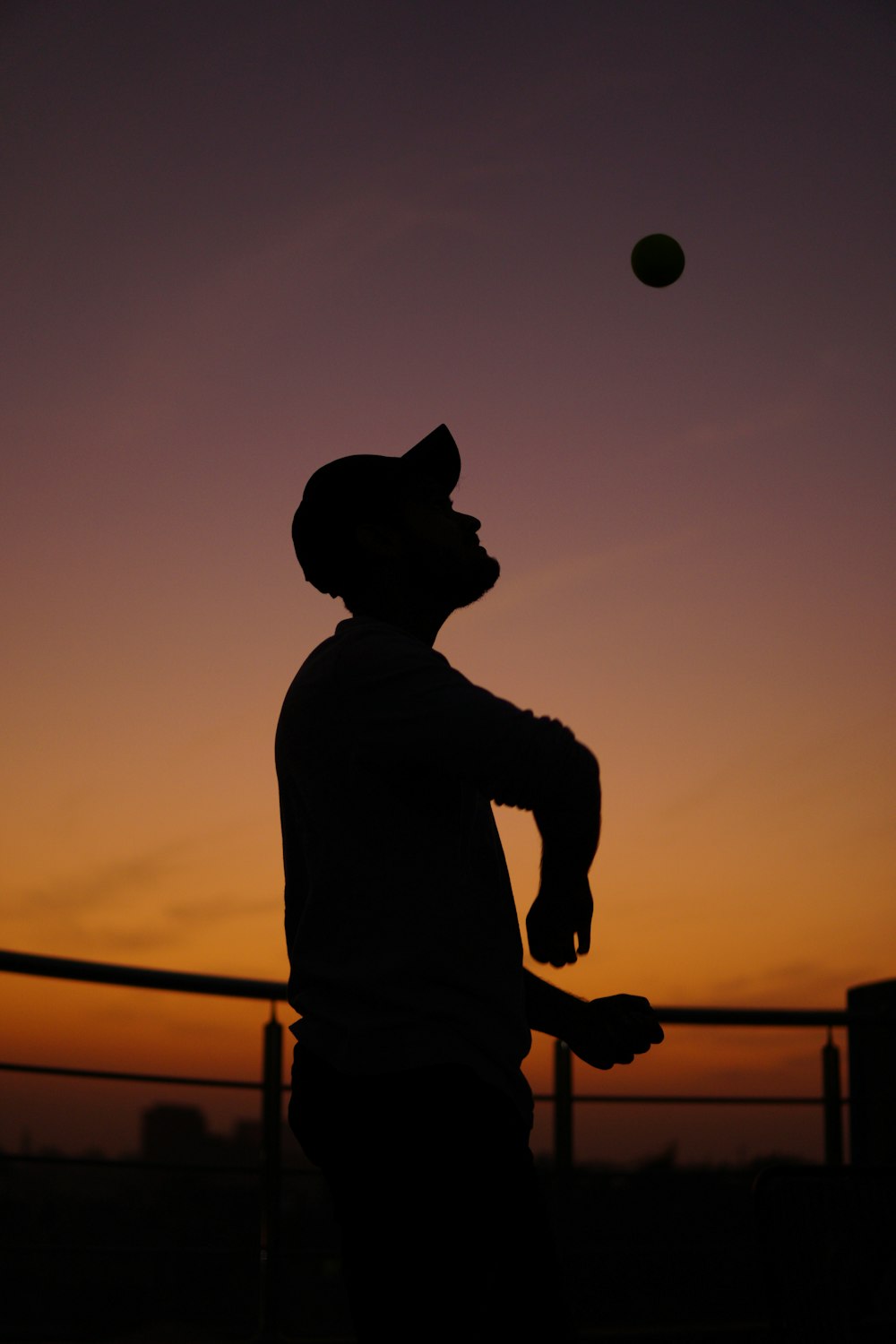 a man playing baseball