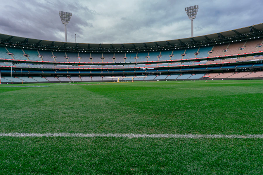 Packed stands at the Melbourne Cricket Ground during a major AFL match