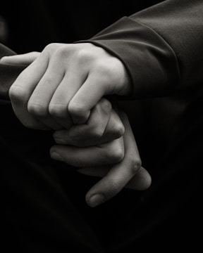 a close-up of a hand