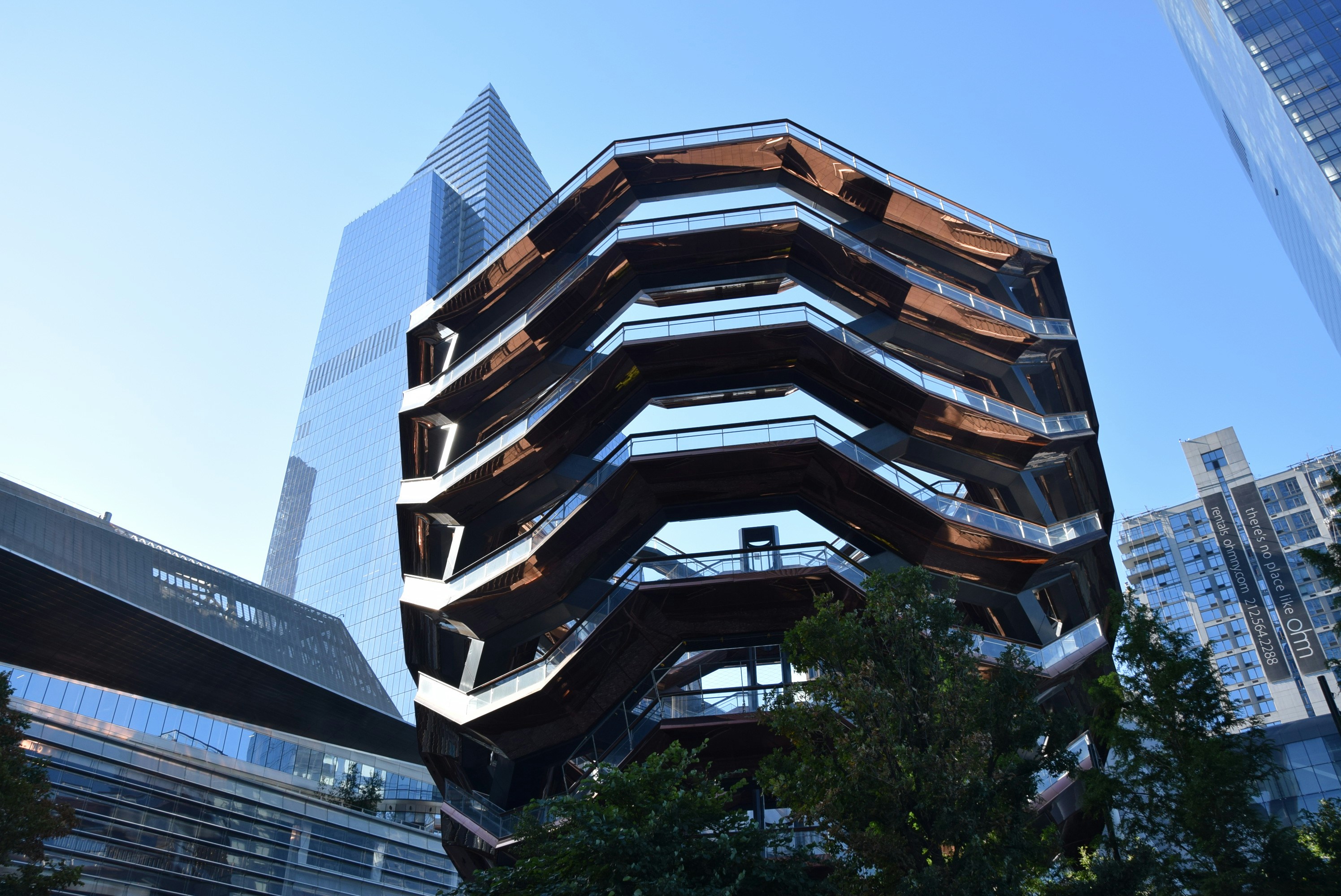 a low angle view of a building