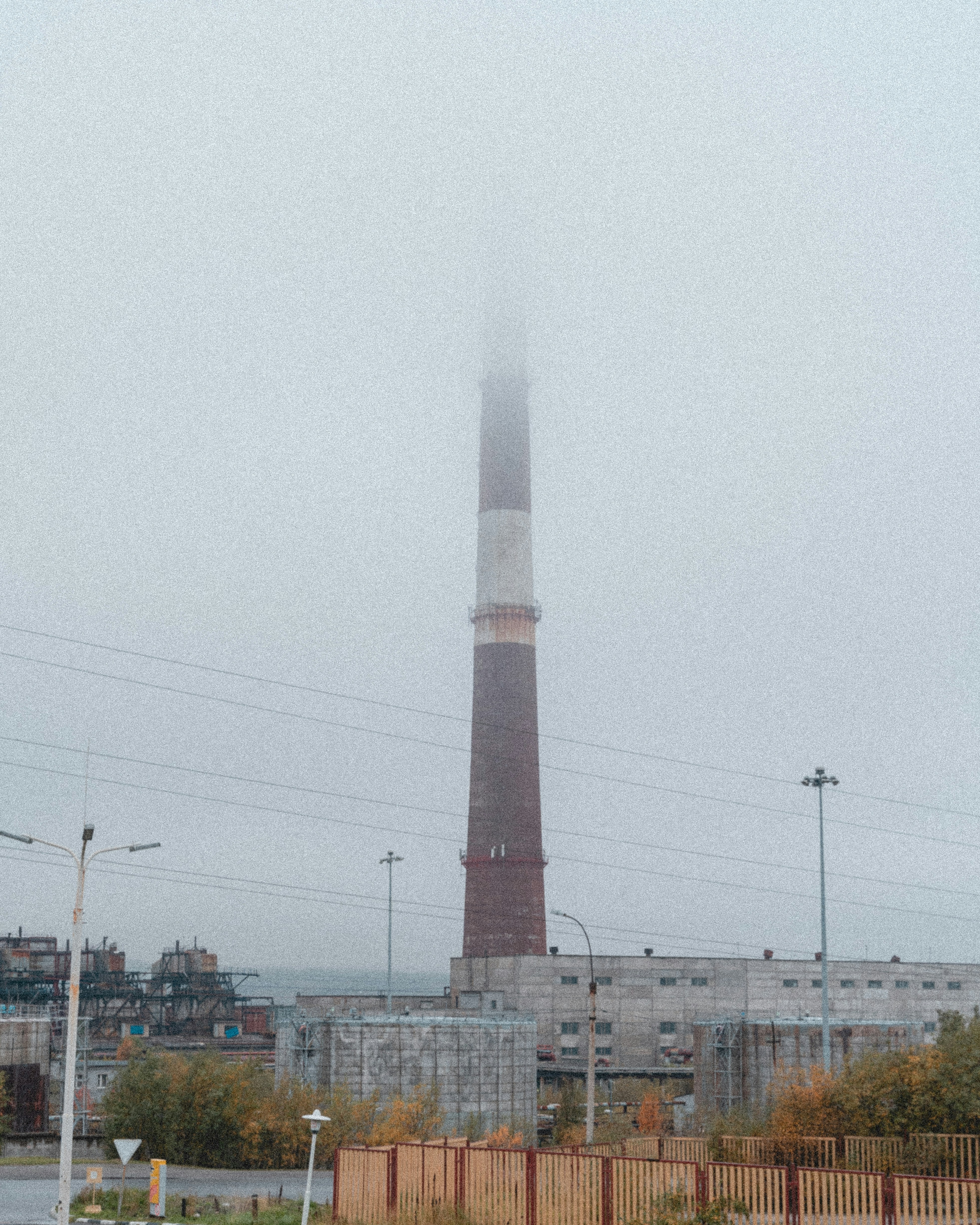 a tall tower in a city