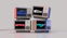 Four old-style television sets are stacked in two rows and each screen displays a different streaming service logo: Disney+, Apple TV+, Netflix, and Prime Video.
