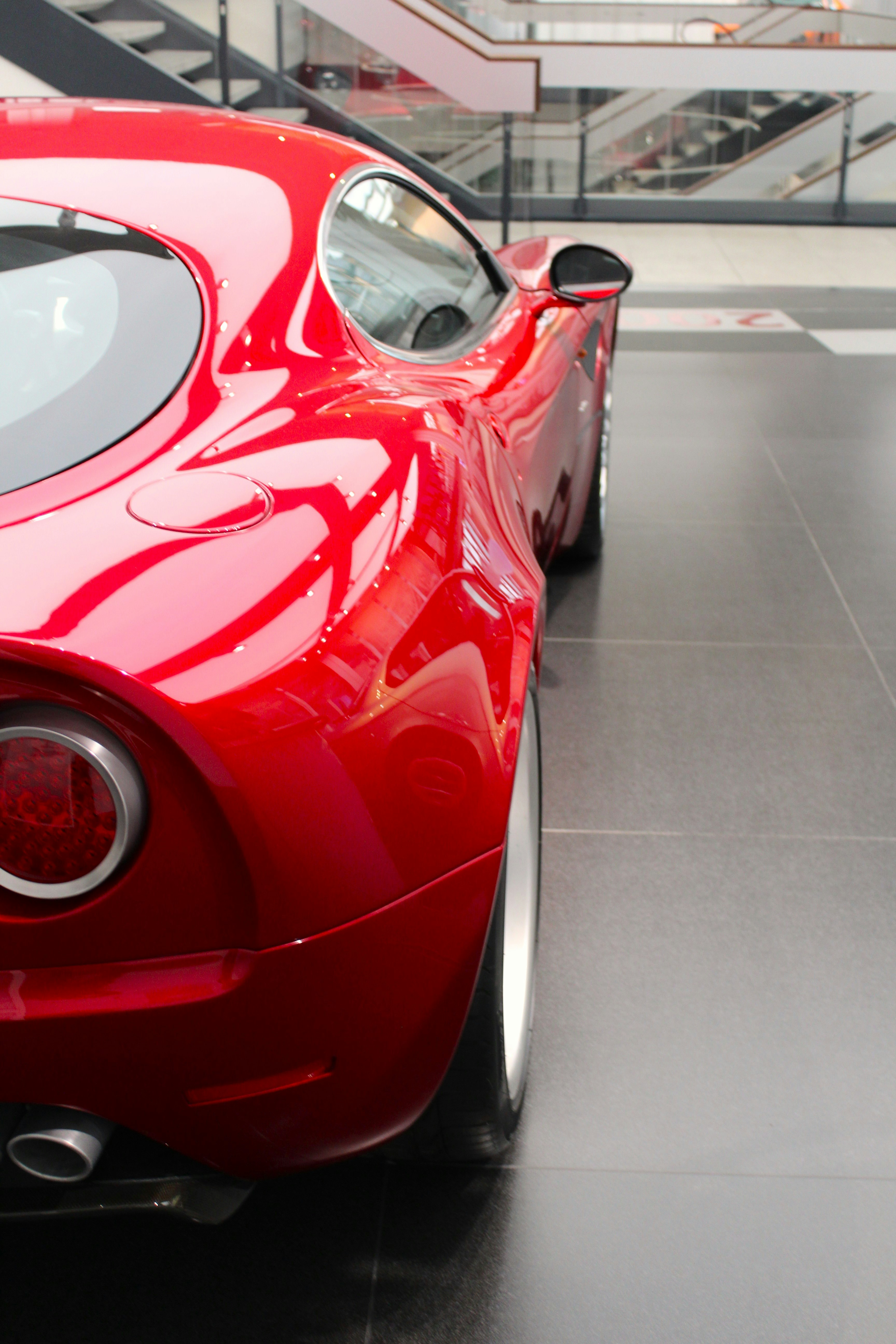 a red sports car