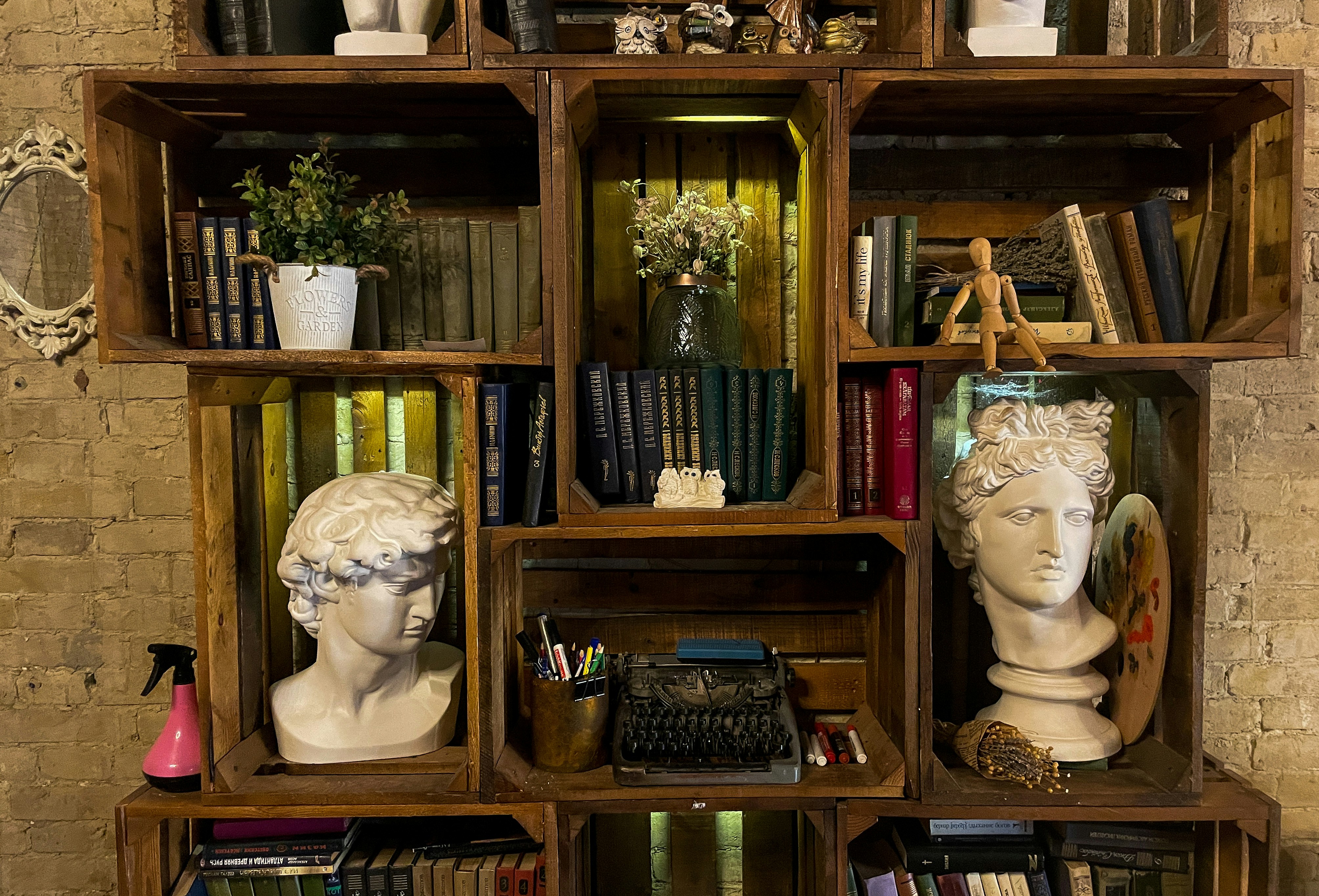 Cozy Wooden Wall Shelf