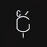 a silver and black logo