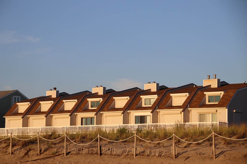 a row of houses