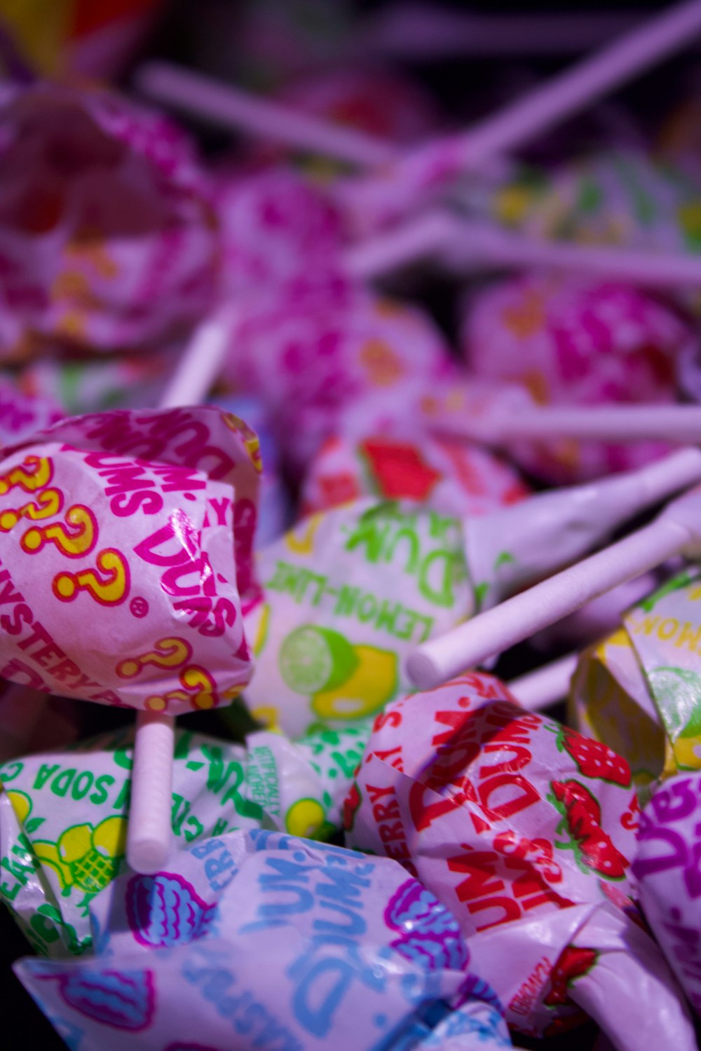 a group of candy