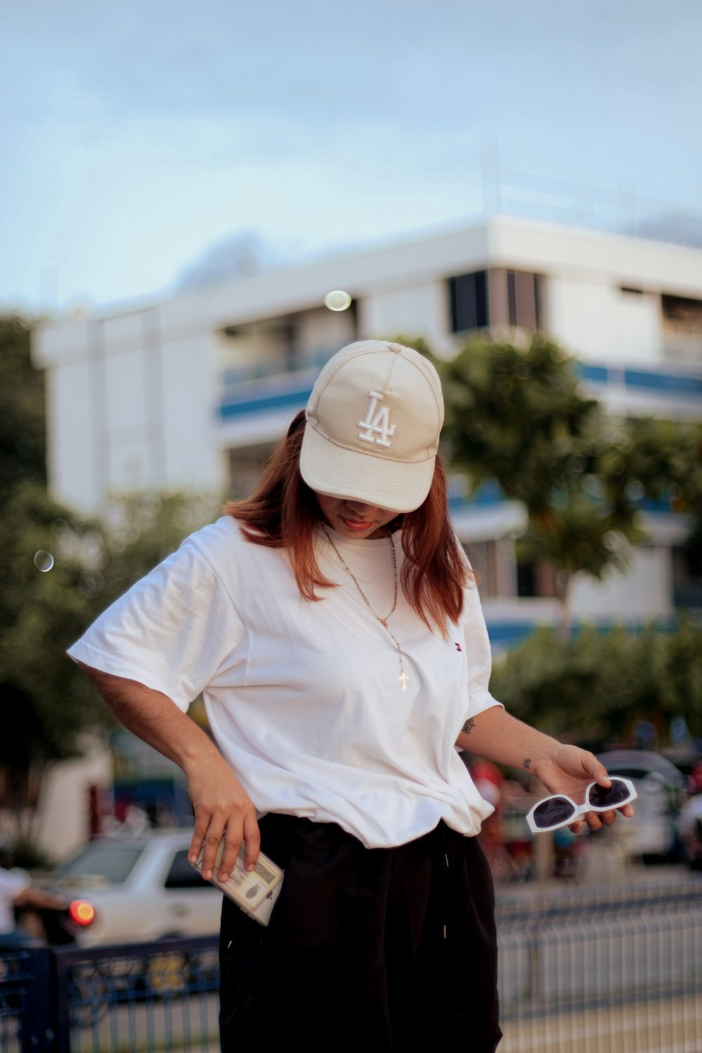 a person holding a tennis racket