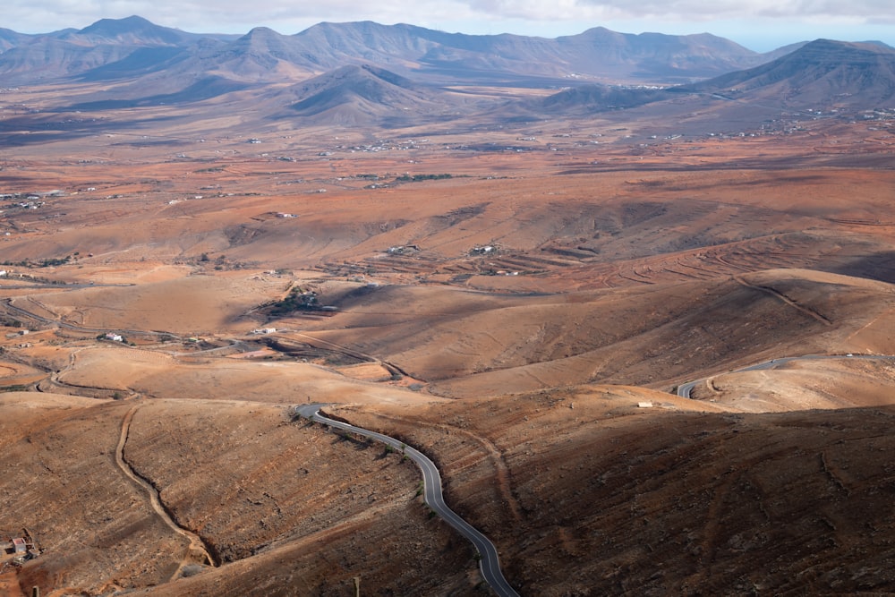 a road in the desert