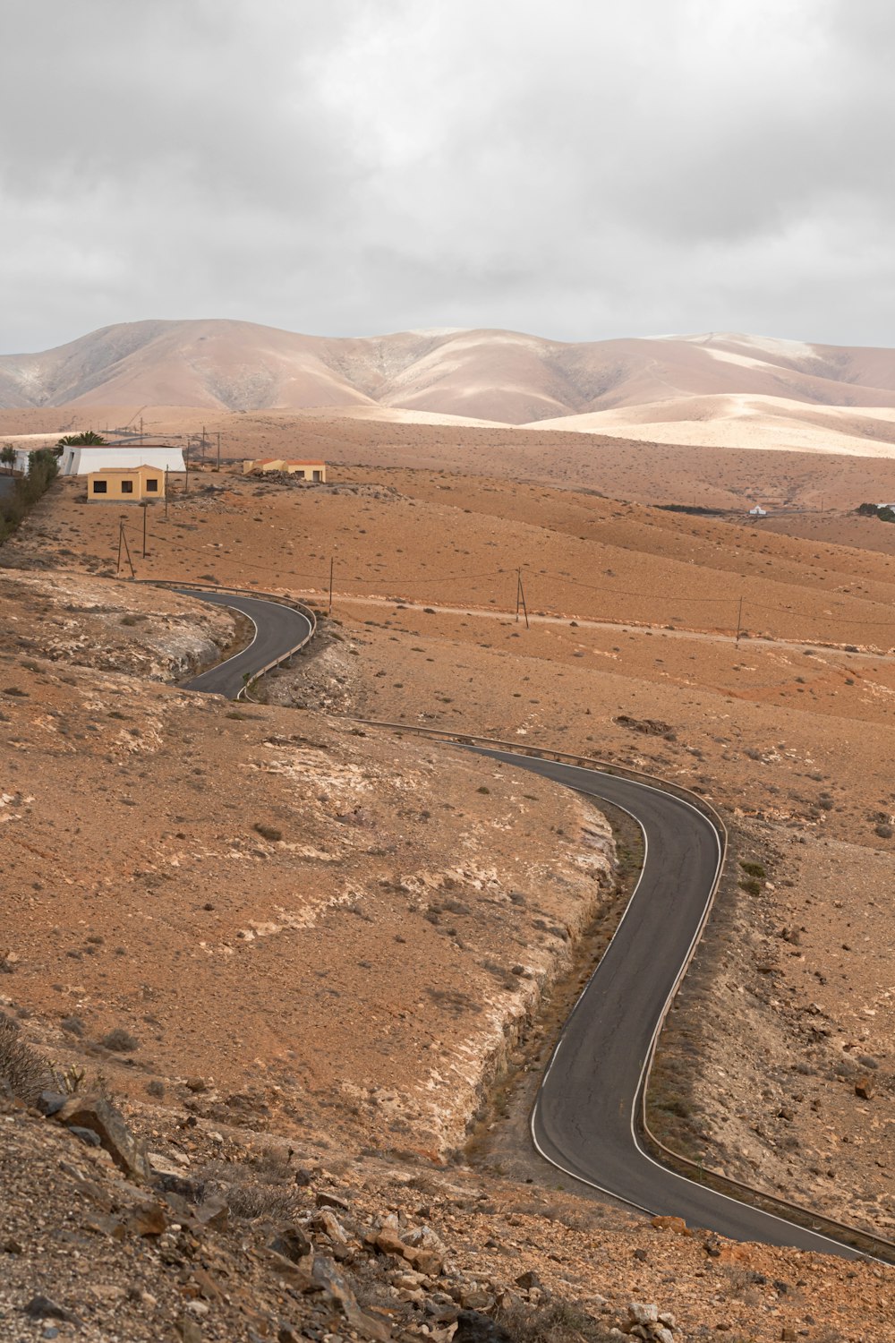 a road in the desert