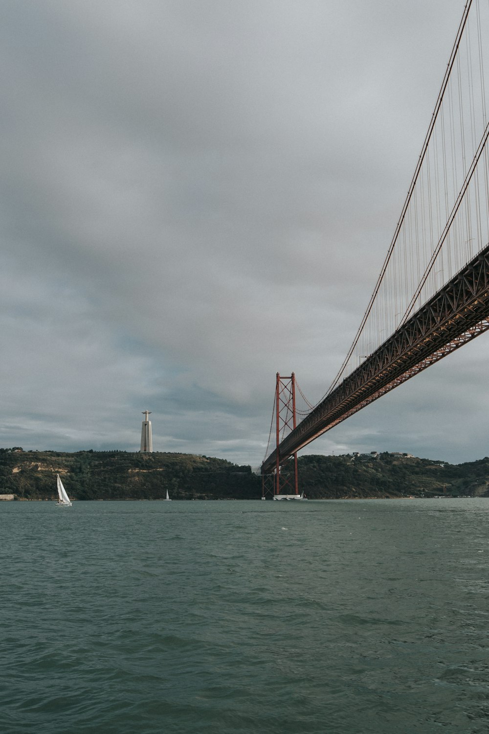 a bridge over a body of water