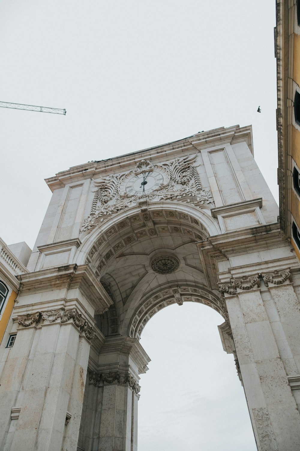 a clock on a tower