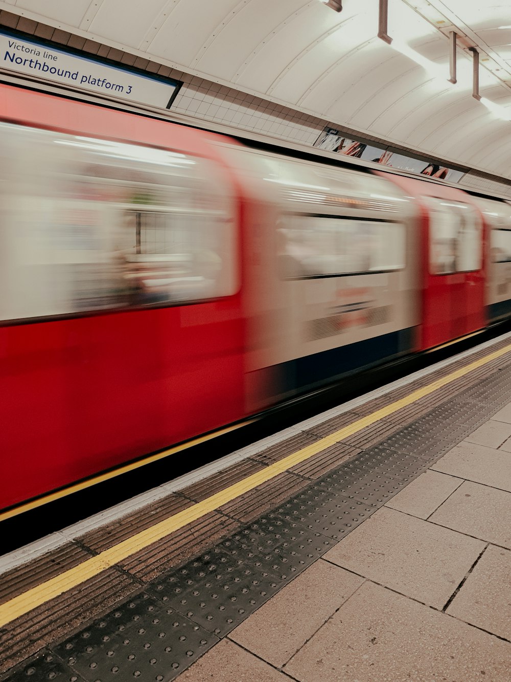 a train on the railway tracks