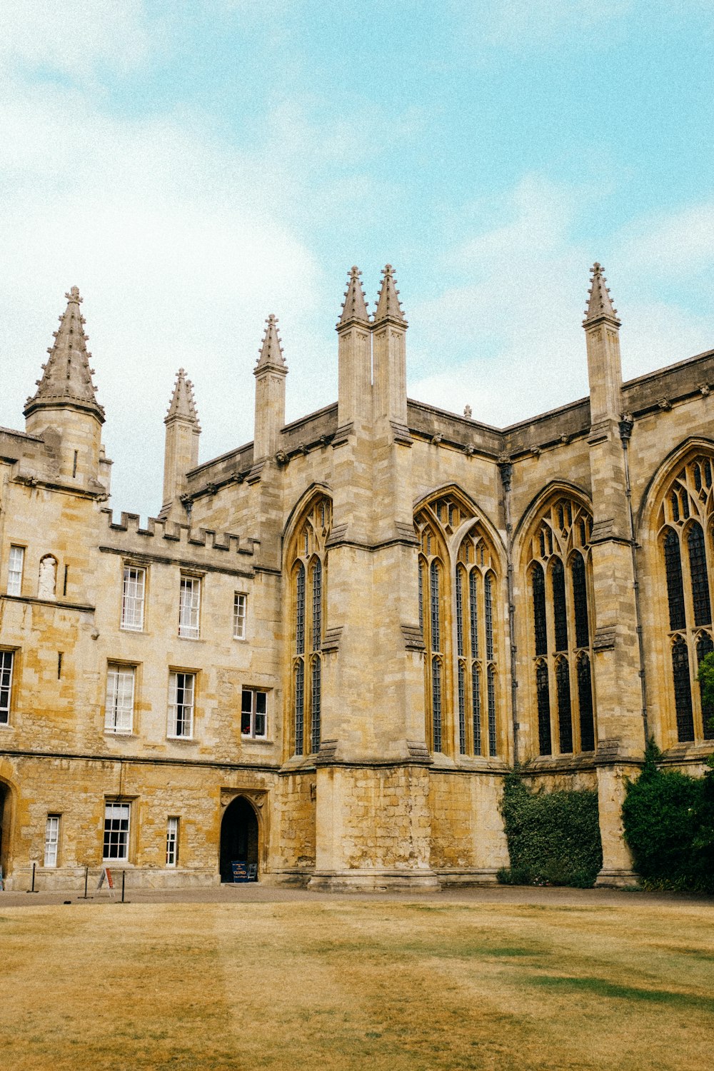 a large stone building