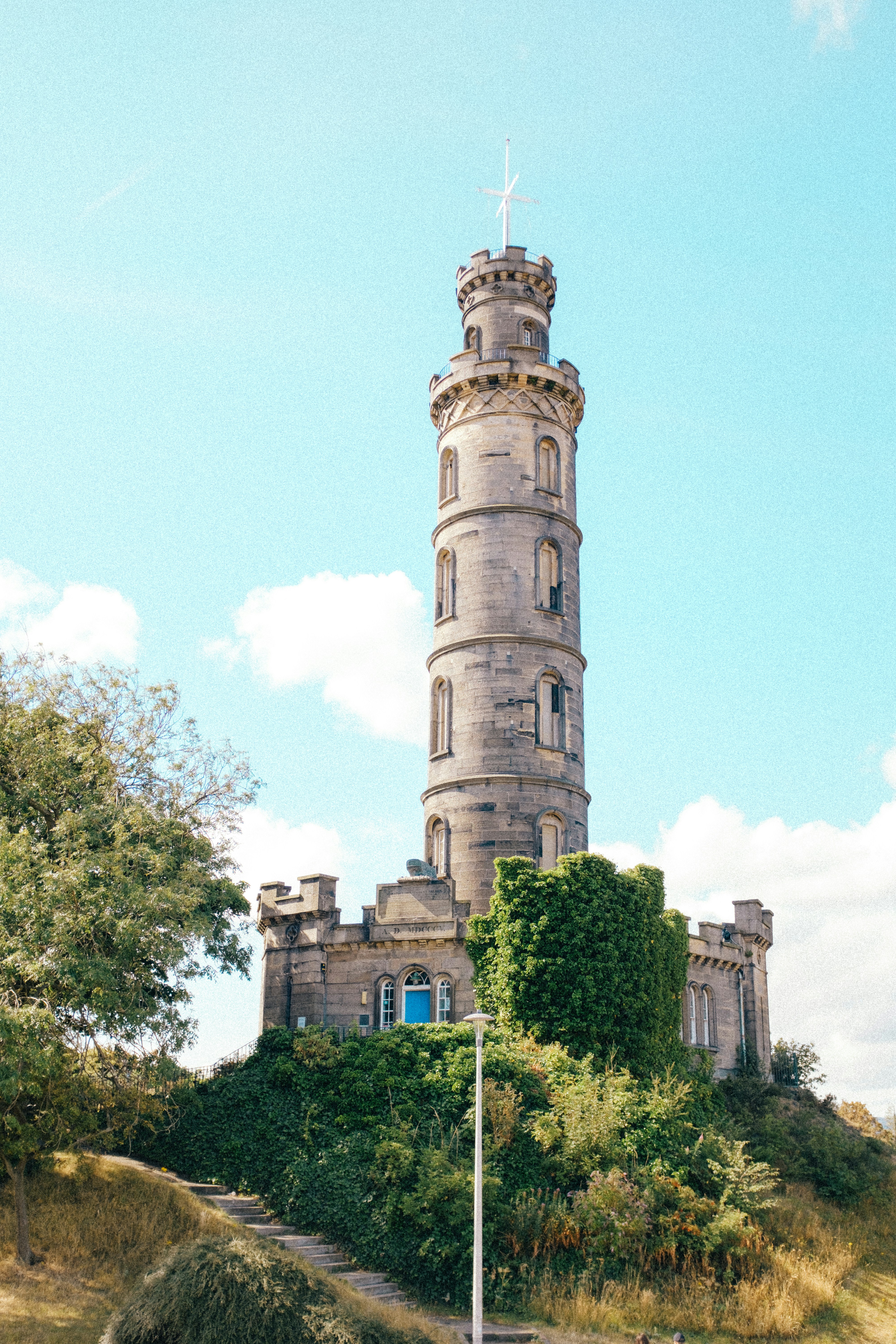 a tall building with a tower