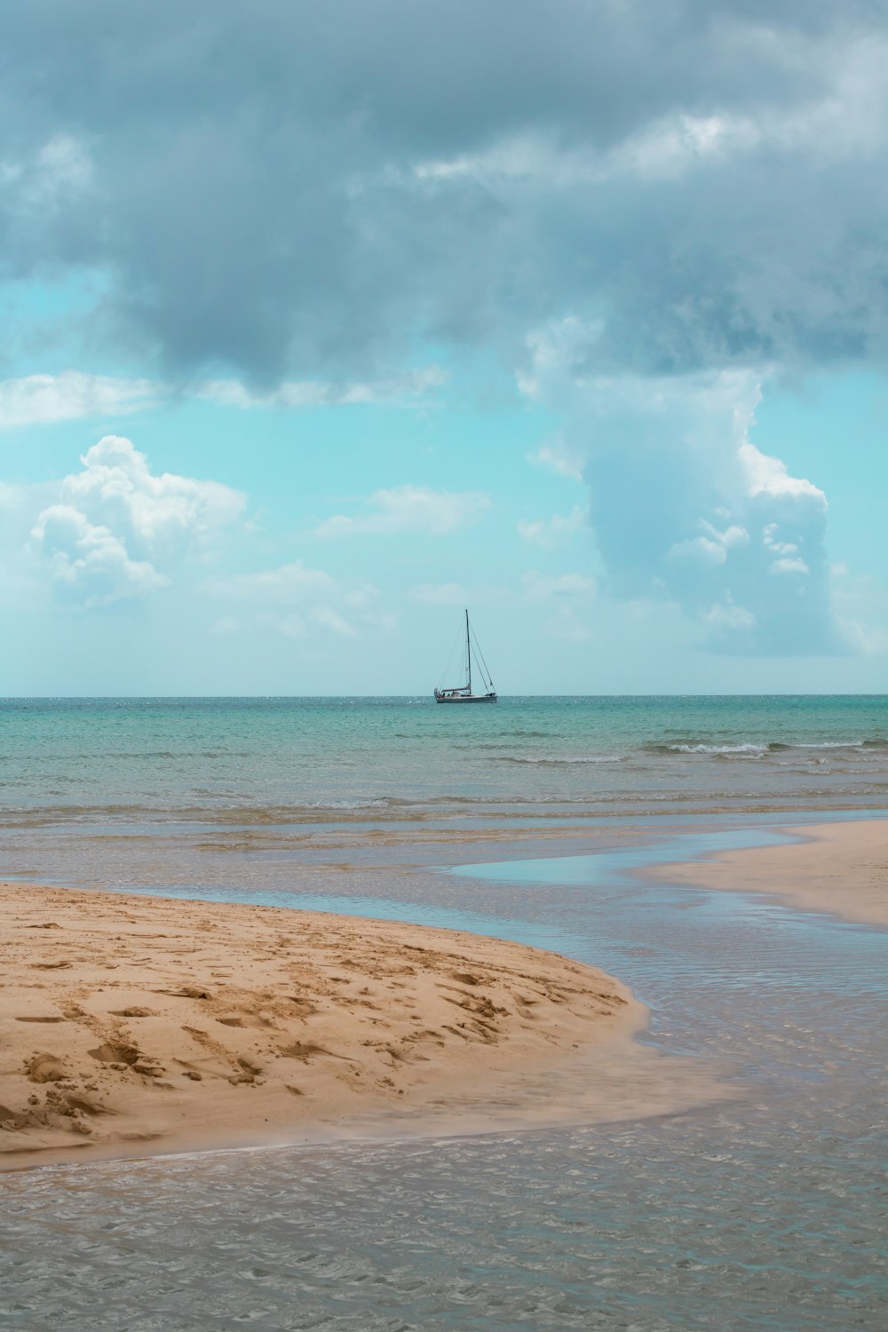 a boat in the water