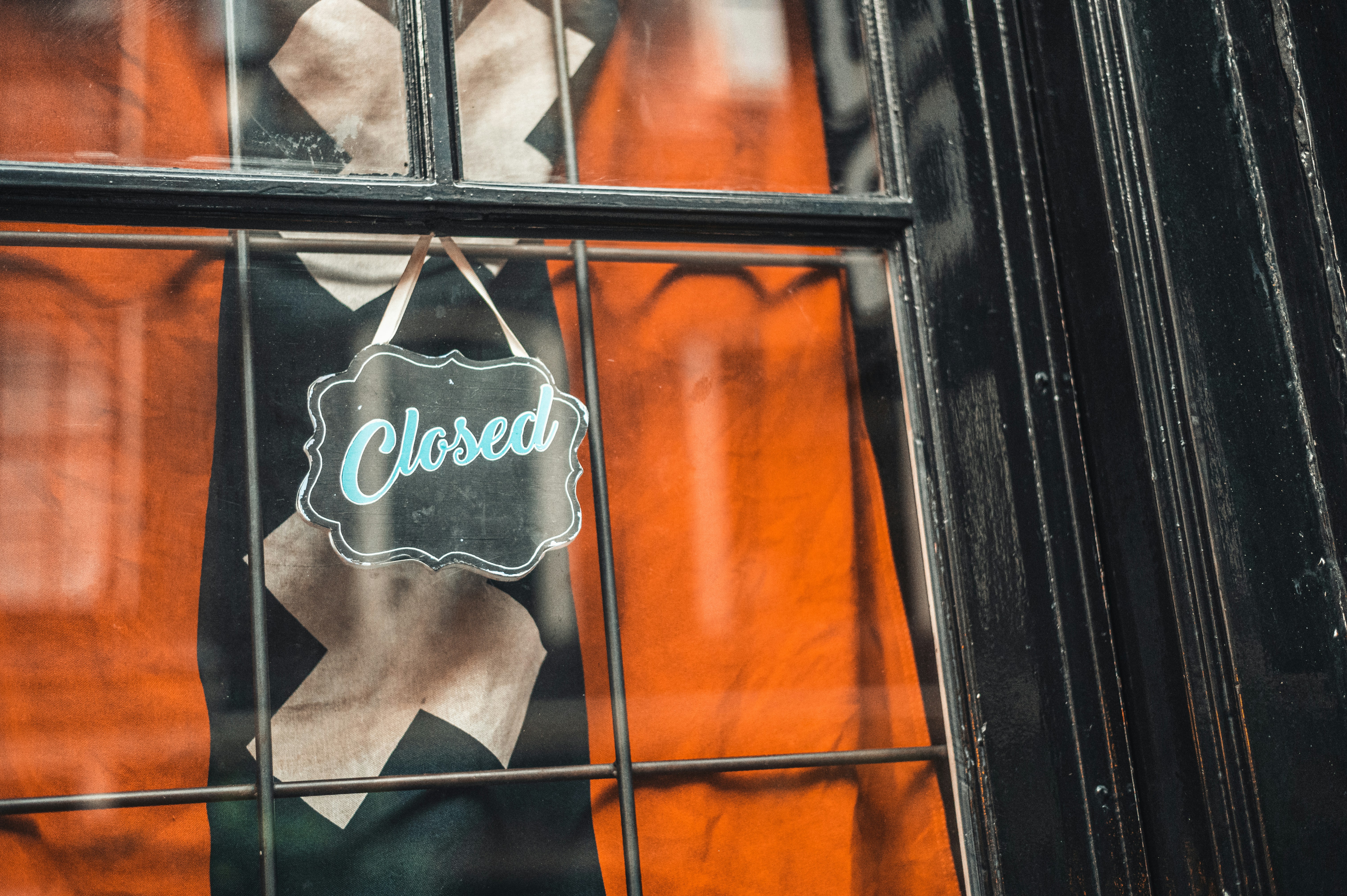 a black shirt on a window