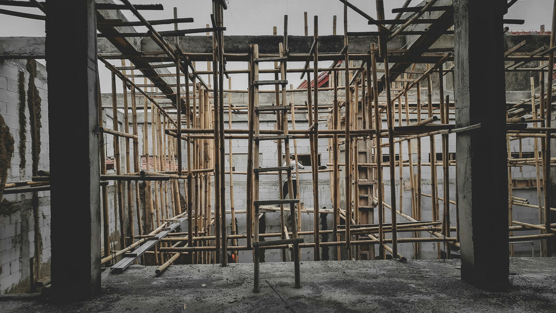 a building under construction