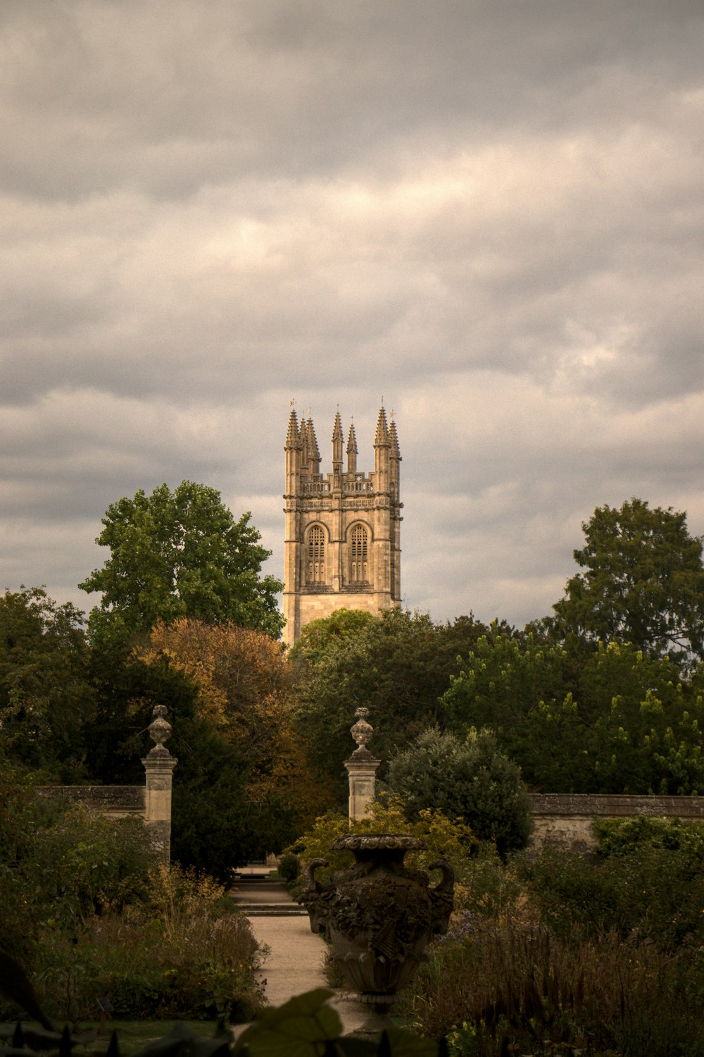 a tall building with a tower