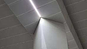 Commercial office fit-out featuring clean lines and functional design.