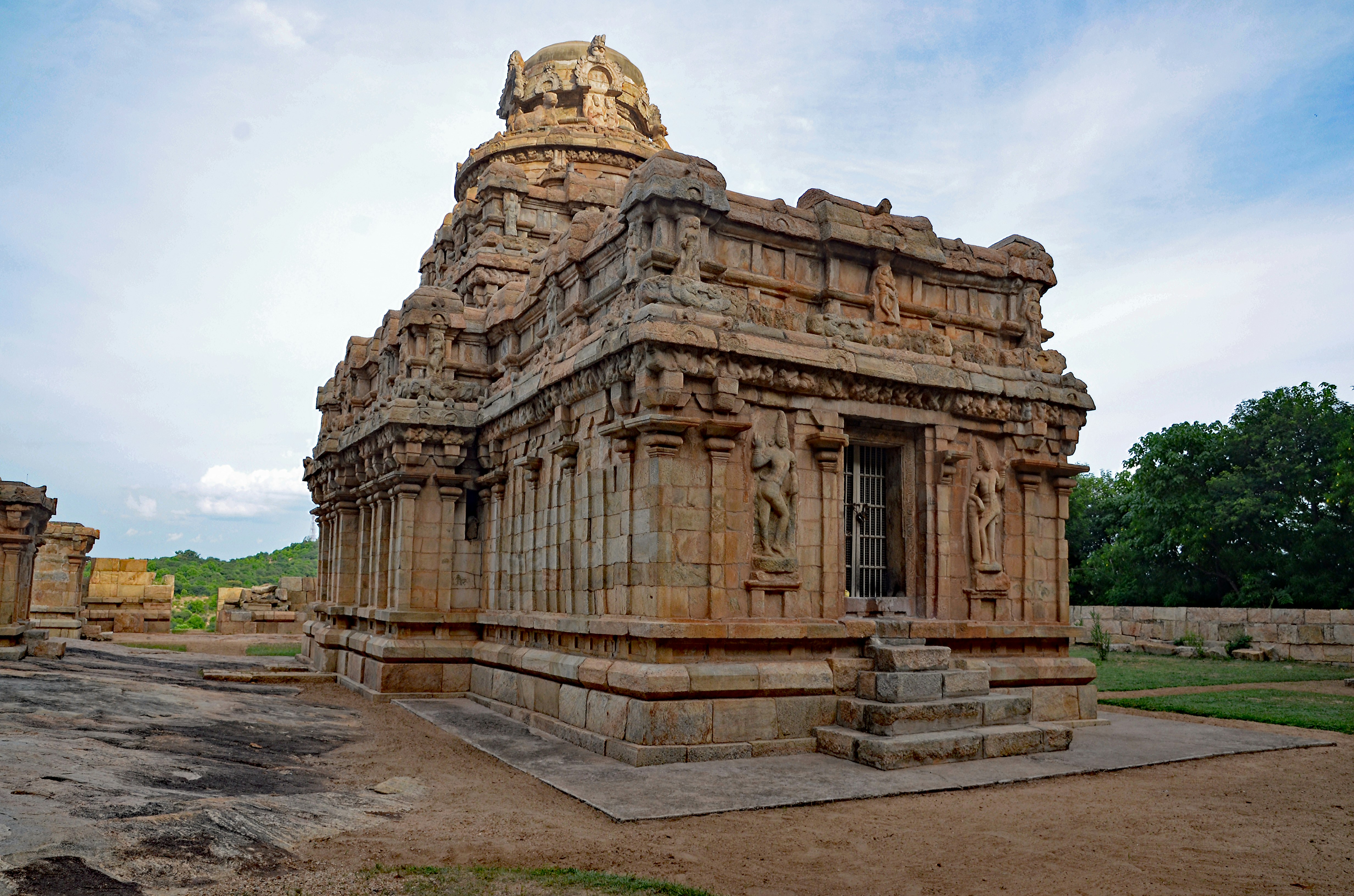 Ancient temple tower