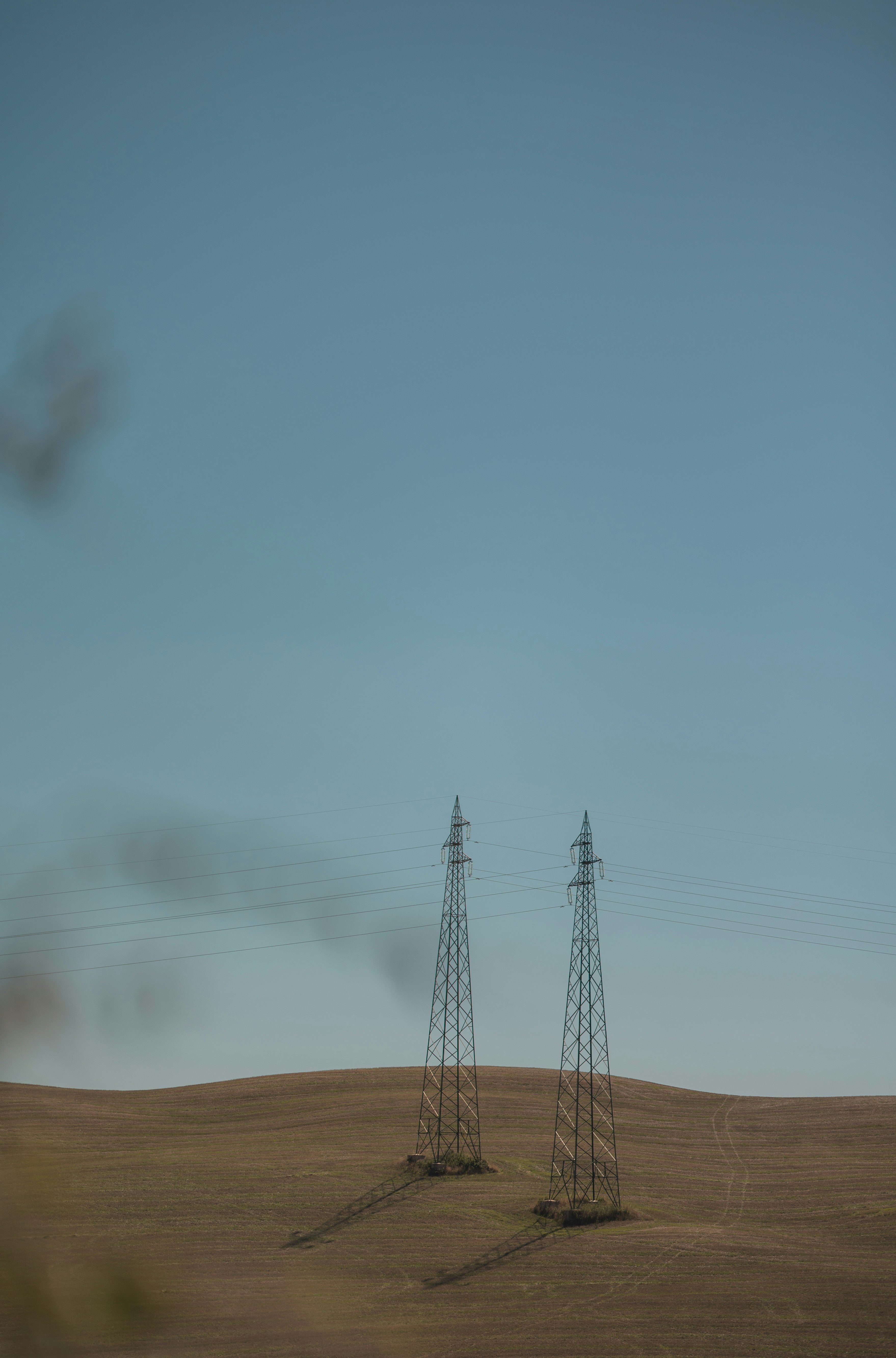 a close up of a tower