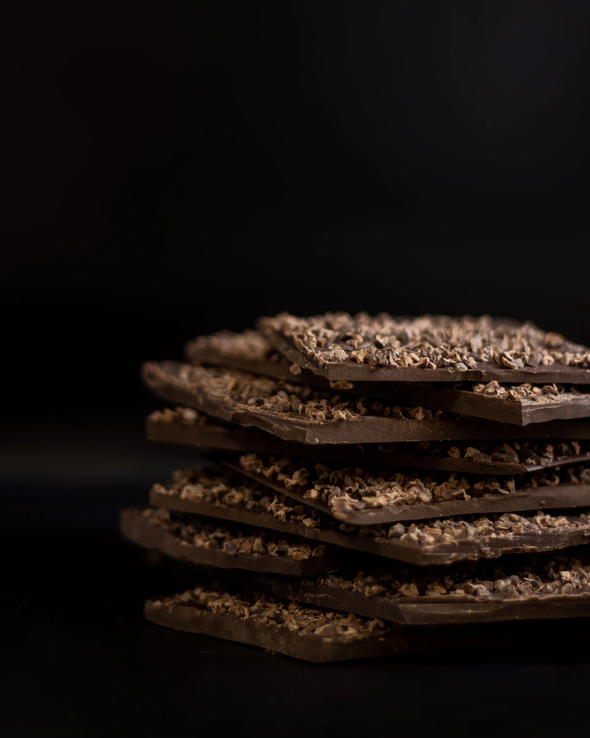 a stack of cookies