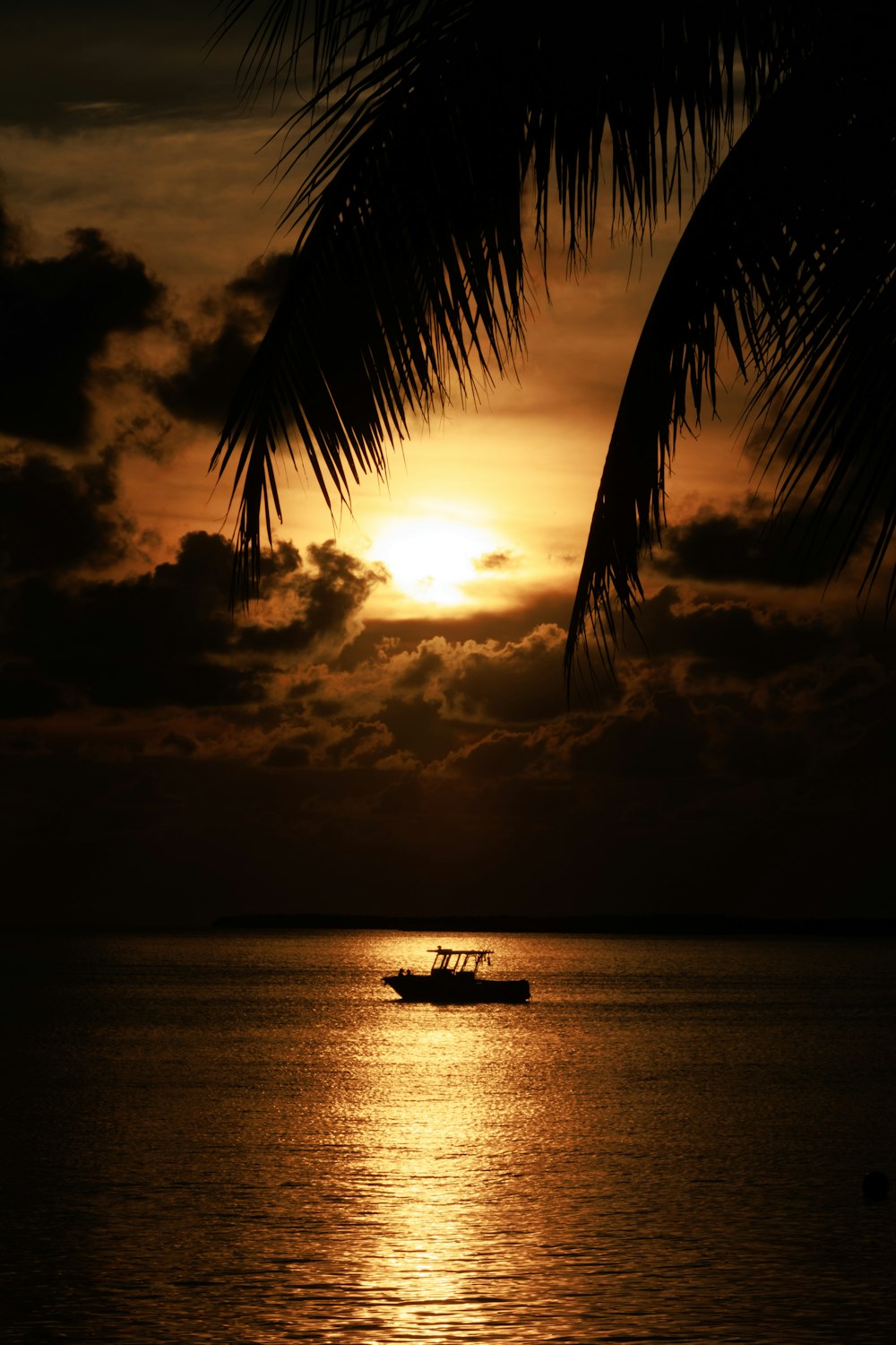 a boat on the water