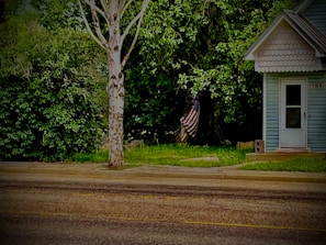 Team members conducting a property inspection in a quiet Connecticut neighborhood.