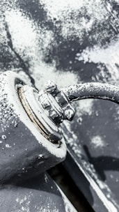Close-up of a field joint coating process showing detailed corrosion protection work.