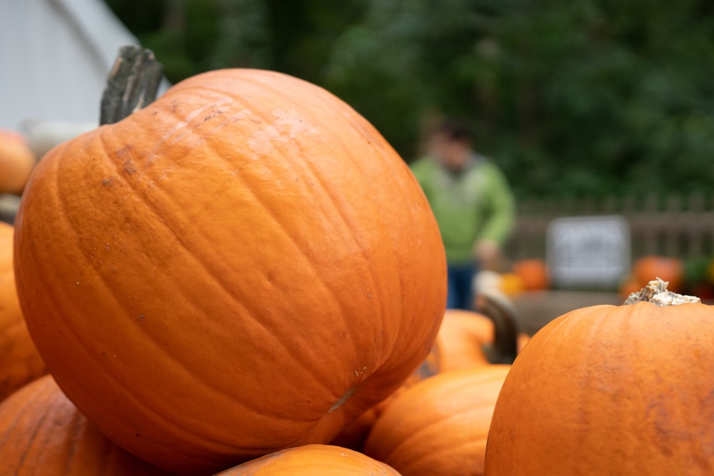 a pumpkin with a face carved in it