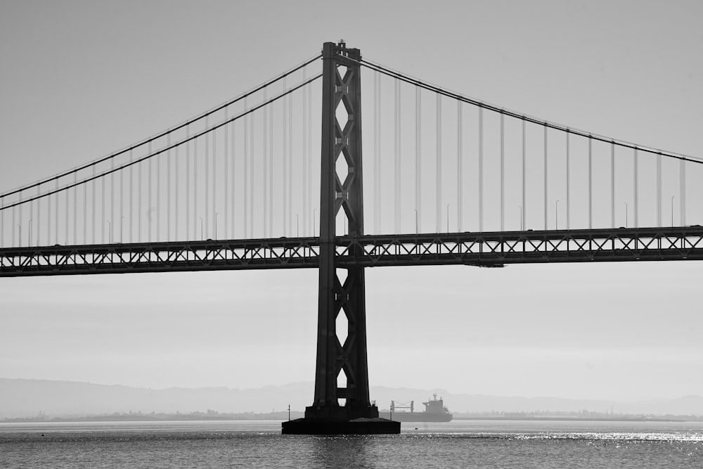 a large bridge over water