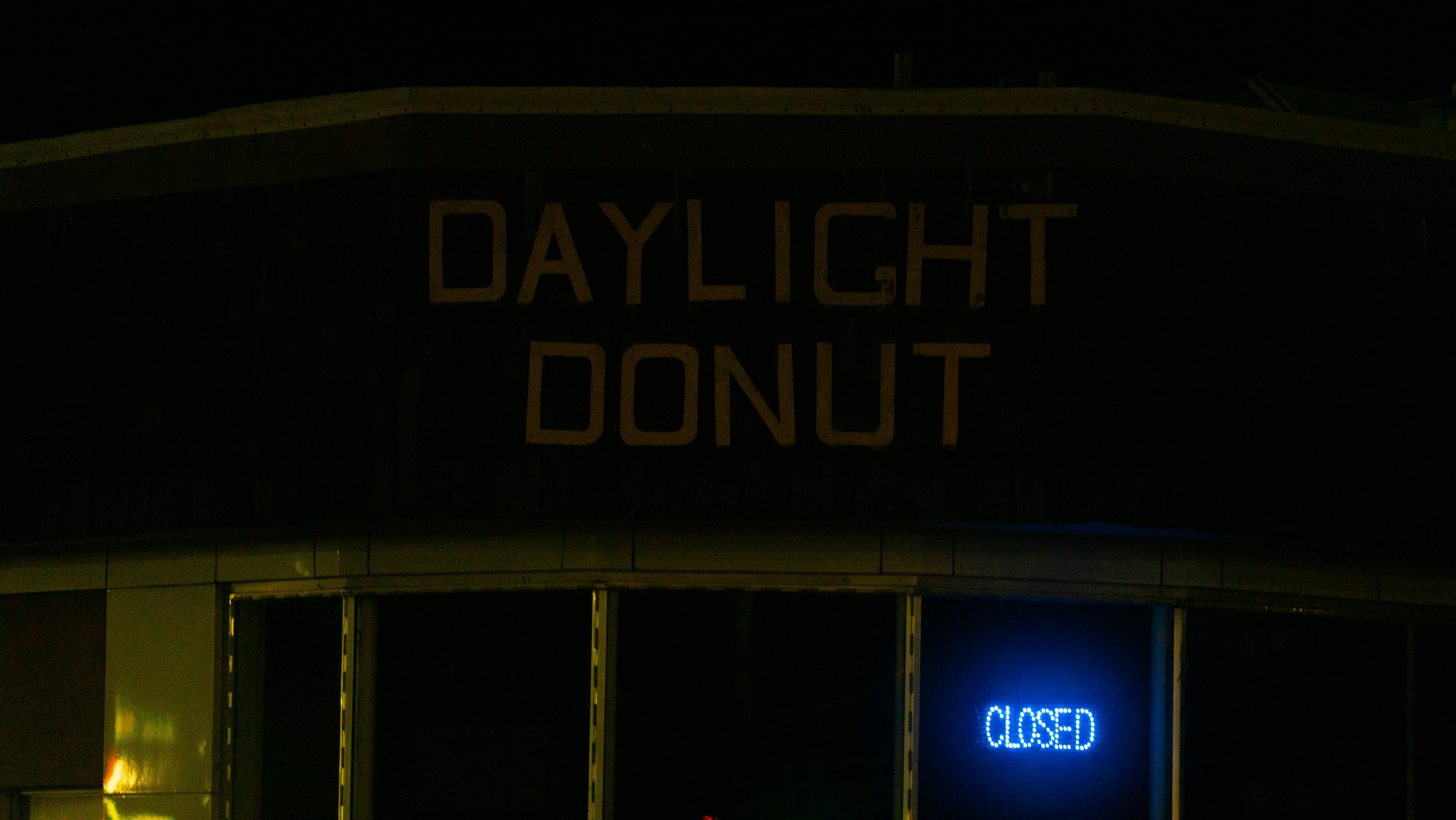 a sign on a building
