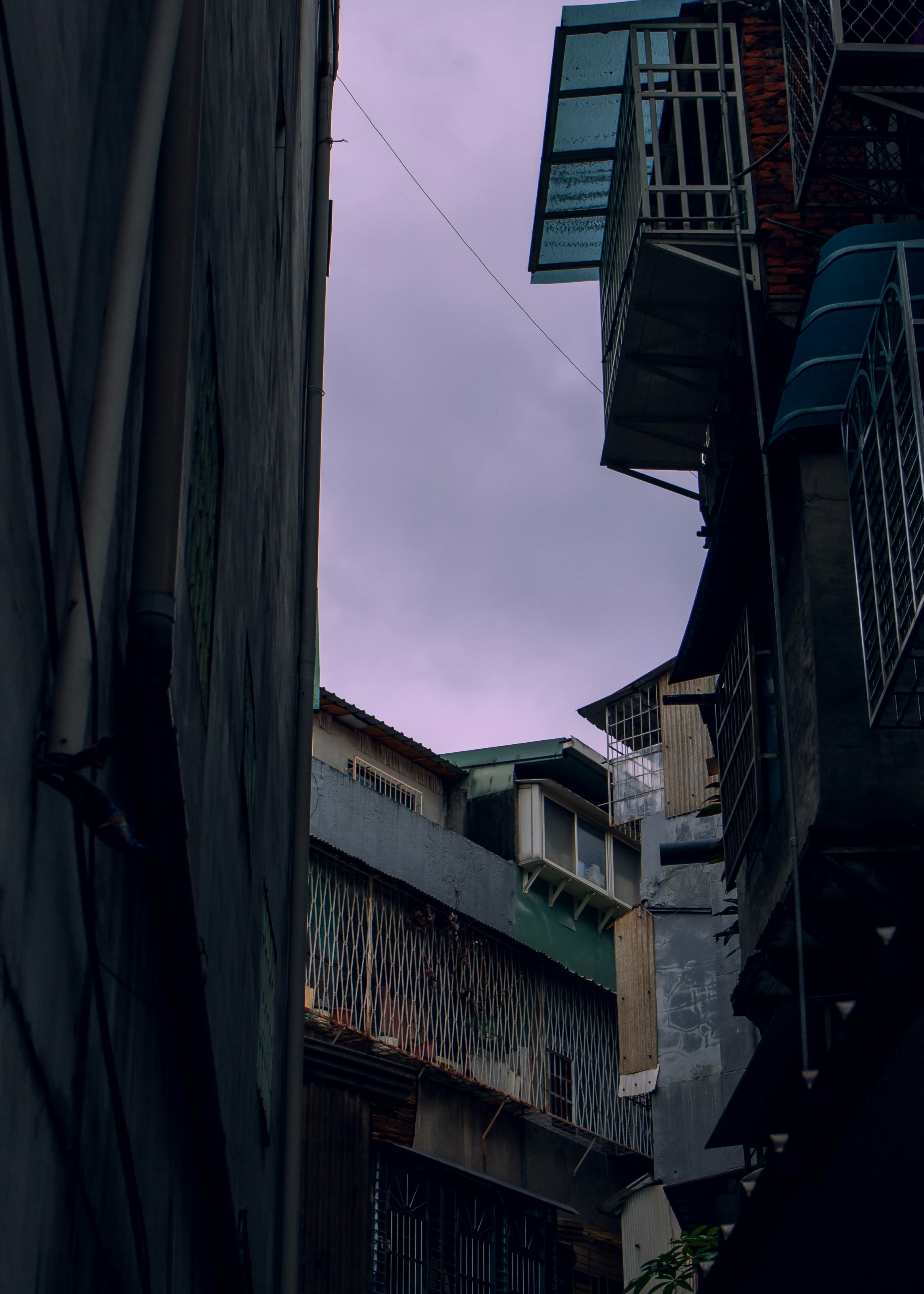 a row of buildings