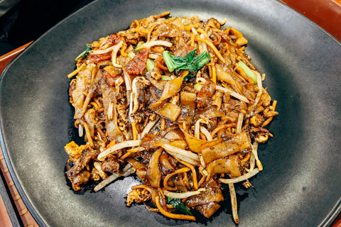 a plate of food