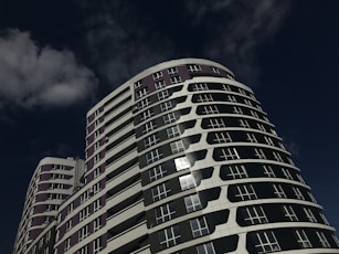 a low angle view of a building