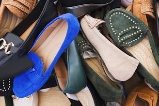 a group of shoes
