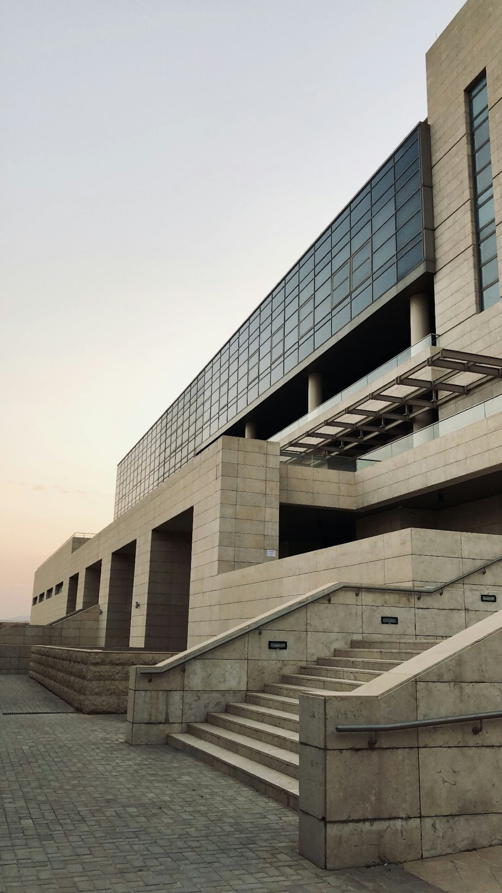 a building with stairs