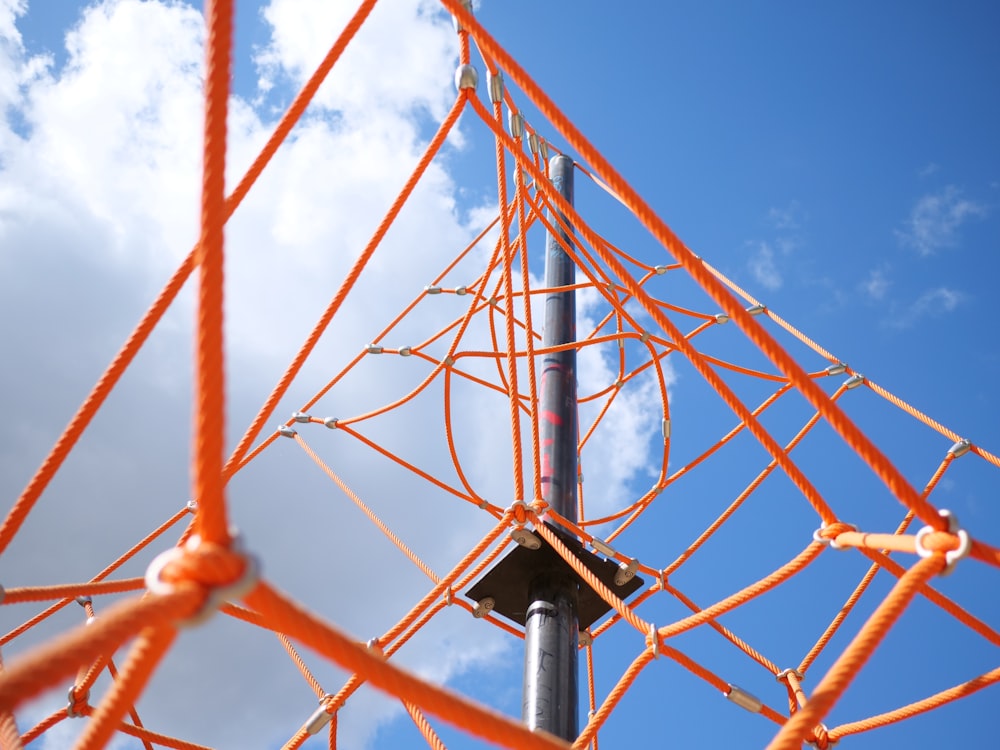 a close-up of a roller coaster