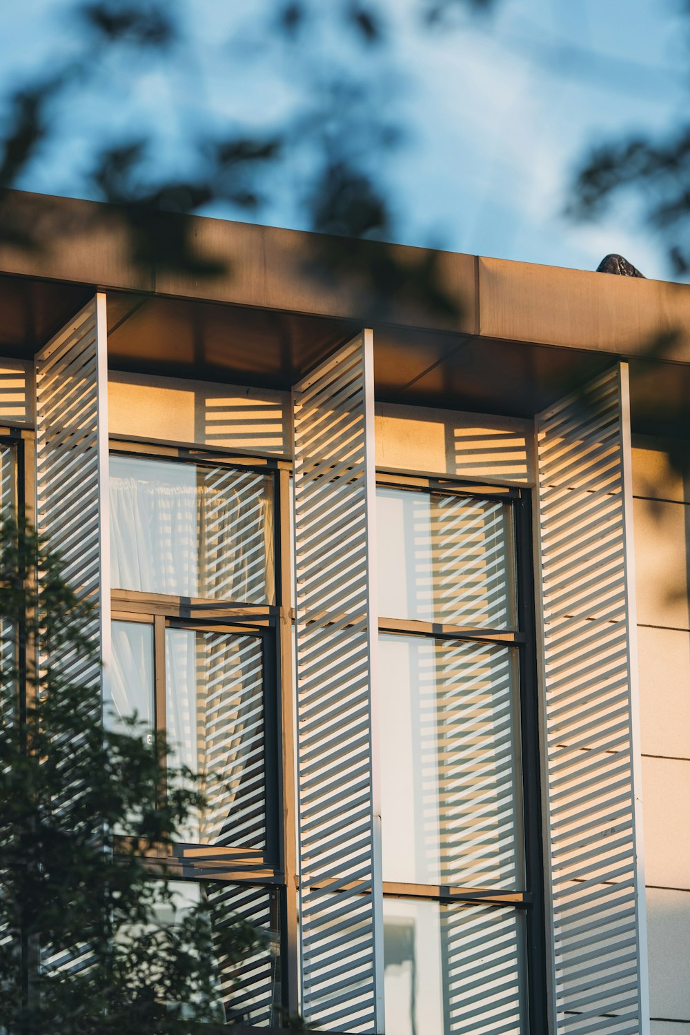 a building with windows