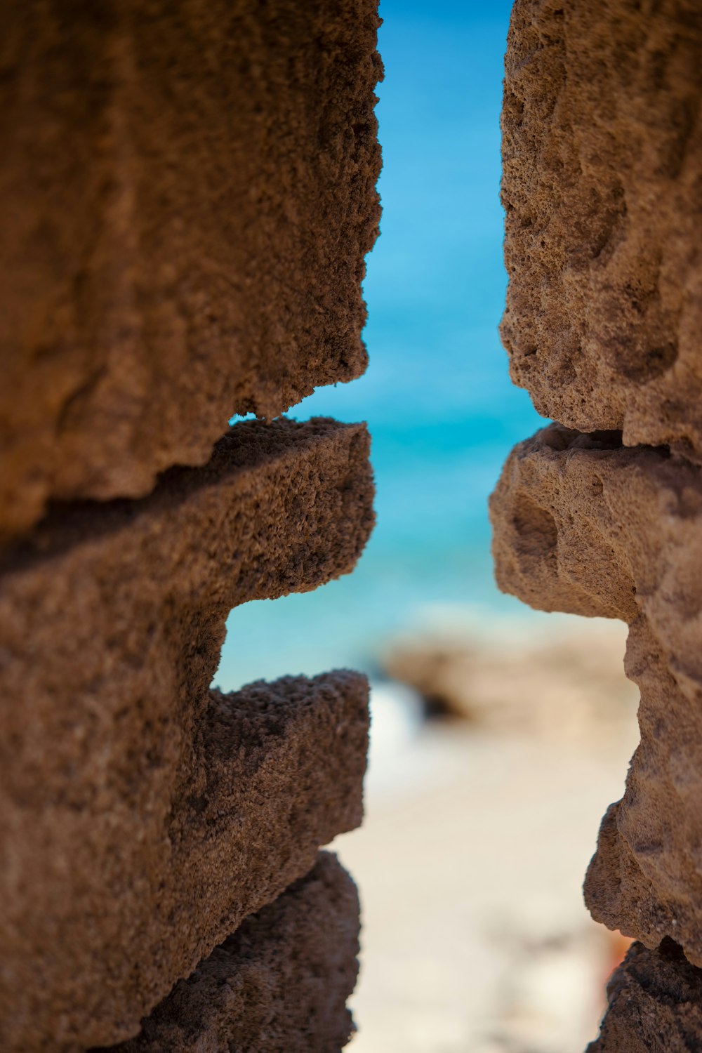 a close-up of some rocks