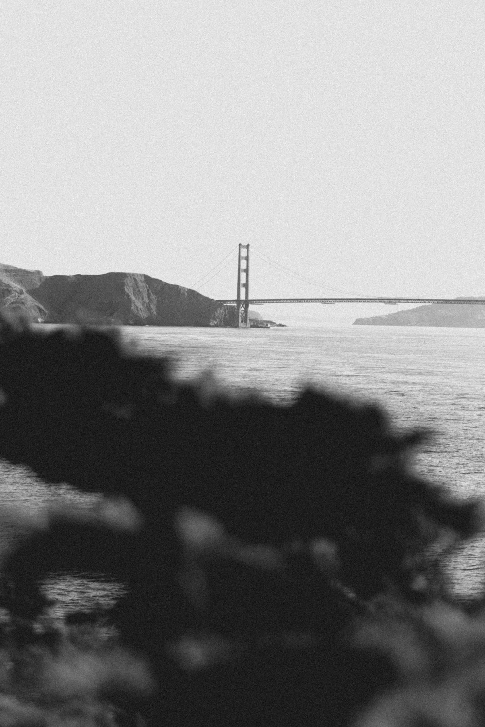 a bridge over a body of water