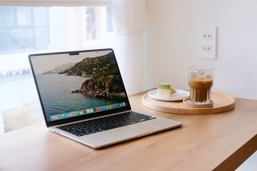 a laptop on a table